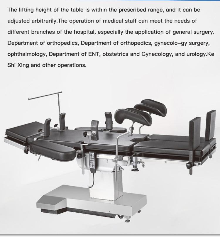 X-Raying Available Tabletop Electro-Hydraulic Operating Table with Battery (HFEOT99C)