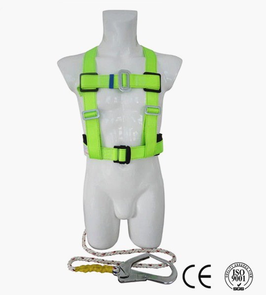 Safety Harness with Lanyard Building Use Safety Belt in Guangzhou
