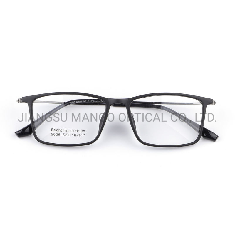 Elegant Eyewear Frame Transparent Blue Optical Glasses Frame