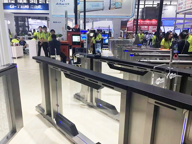 2020 Latest Security RFID Pedestrian Barrier Gate Speed Gate