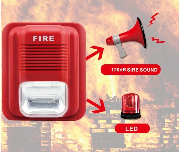 Trade Assurance Fire Sounder & Strobe Fire Siren Fire Hooter