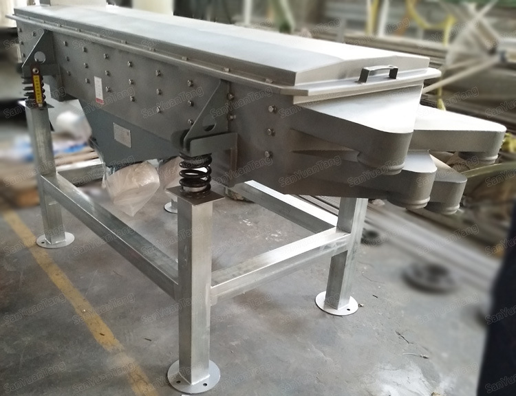 Linear Vibrating Separator Machine for Cement Sieve Screening Machine