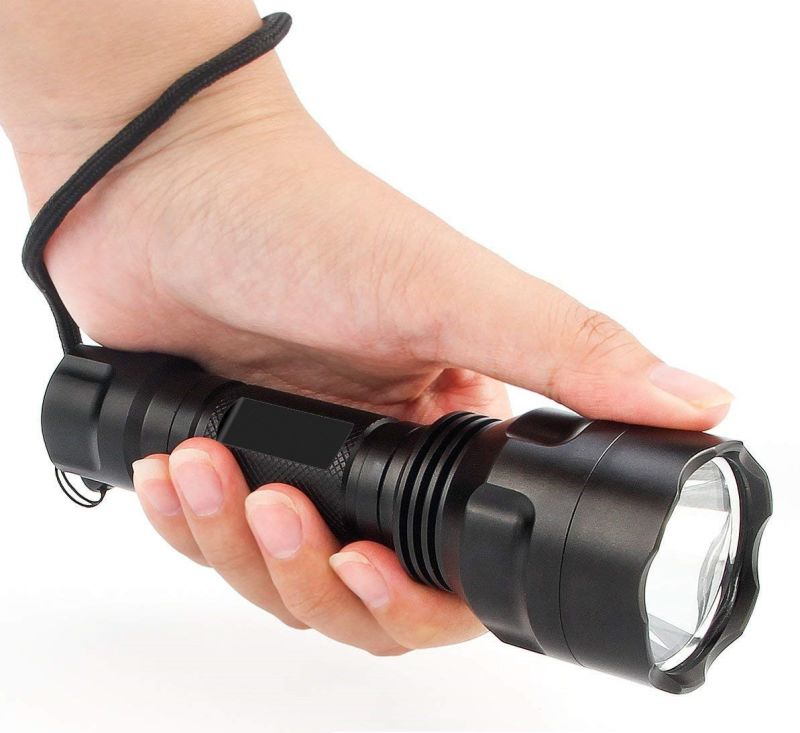 Tactical Flashlight C8 Waterproof Outdoor CREE XPE LED Light Torch Flashlight