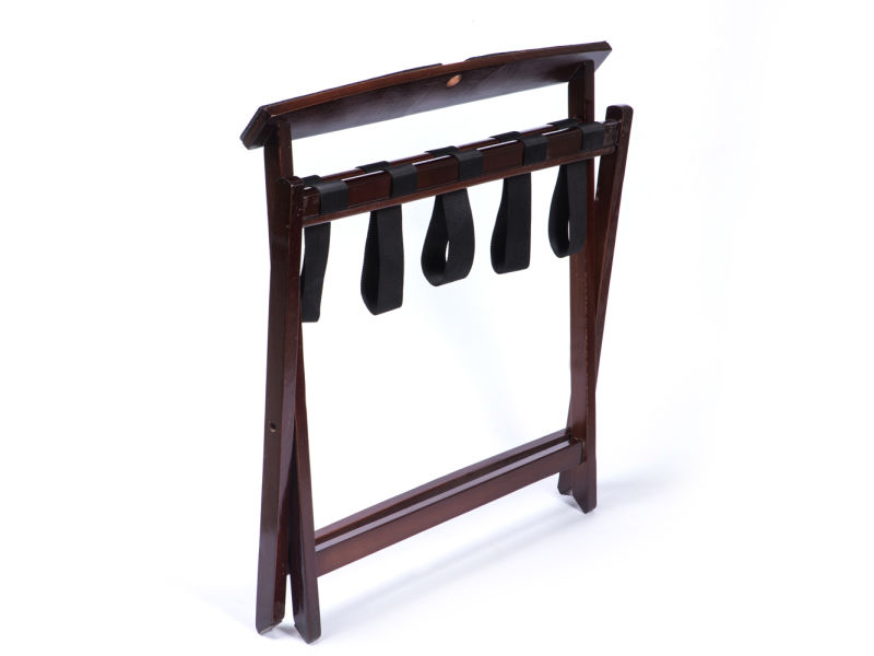 Heavy Duty High Quality Foldable Wooden Hotel Furniture Luggage Rack