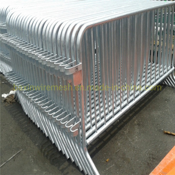Safety Crowd Control Barrier Safety Traffic Metal Temporary Fence Pedestrian Crowd Control Barrier
