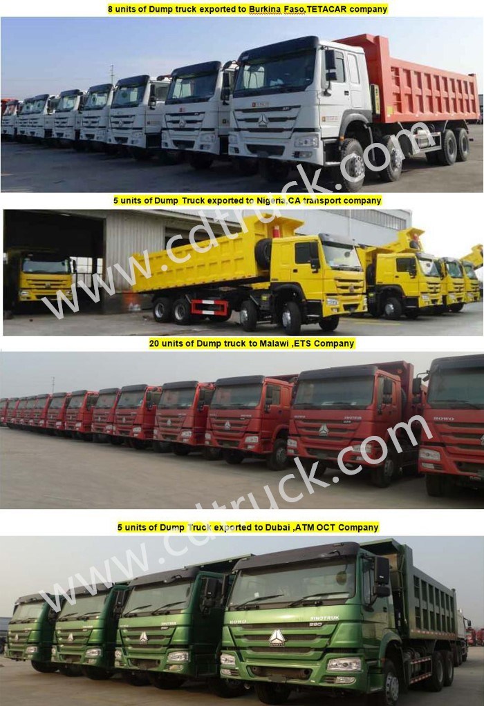 Used 8X4 Dump Truck Hydraulic Dump Truck 60 Ton Capacity Truck