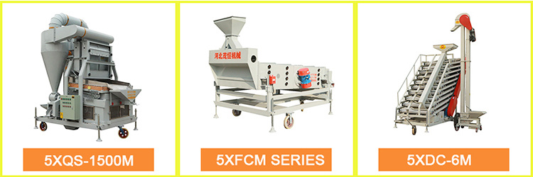 Seed Grain Beans Vibrating Sifting Cleaning Screening Machine