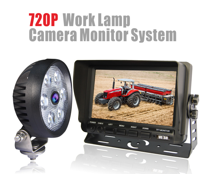 Veise Ahd Work Lamp Camera Monitor System