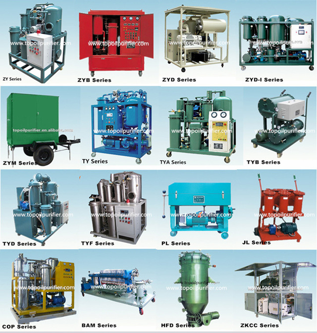 Portable High Vacuum Used Turbine Oil Recycling System (TY-50)