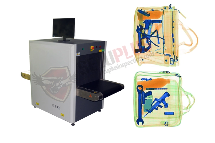 High Resolution 38mm penetration Baggage Scanner X Ray Inspection Equipment SPX-6040