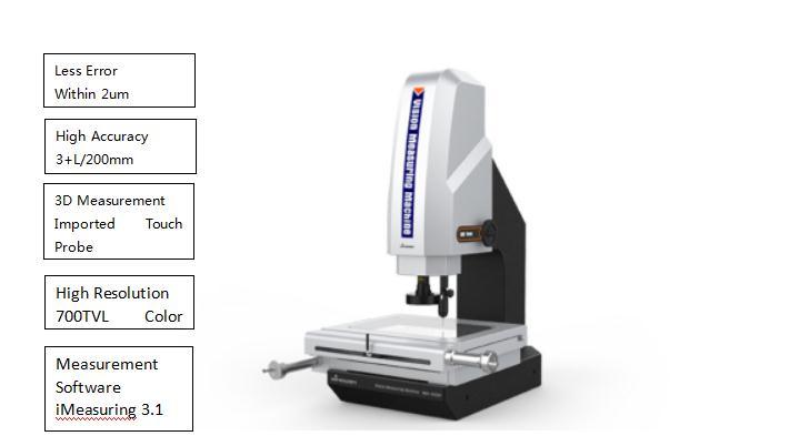 2.5D Optical Inspection System for Injection Moldings