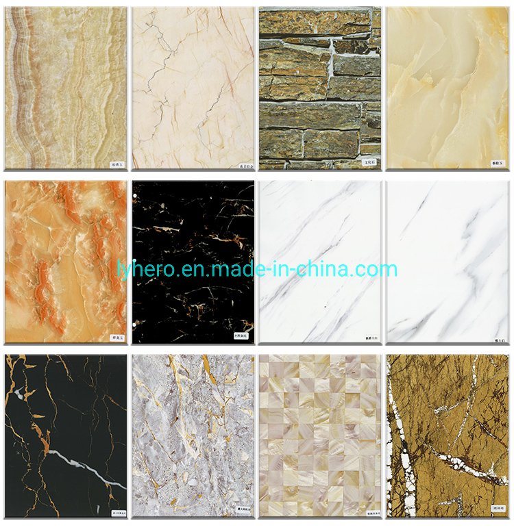 UV PVC Marble Board for Produce Tabletop