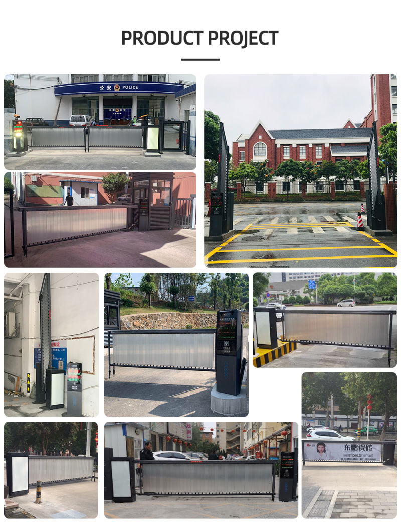 Automatic Security Control Road Safety Electronic Traffic Vehicle Parking Lot Advertising Boom Barrier Gate