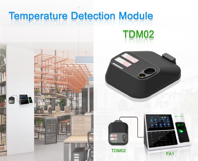 Access Control System Terminal Support Body Temp Scanner and Thermal Scanner
