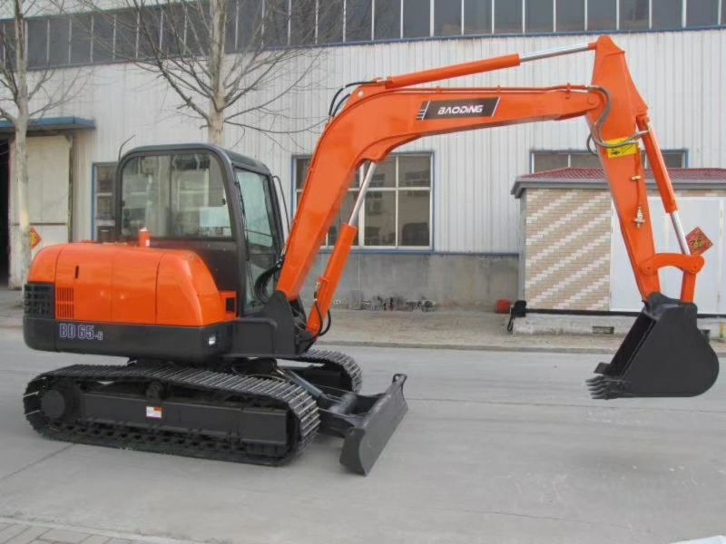 Heavy Equipment Construction Equipment Parts Rental 6.5t Crawler Excavators