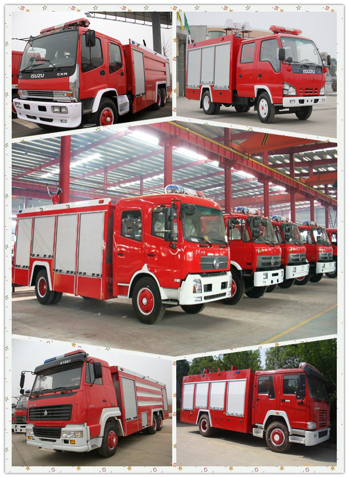 Japan Brand New Fire Truck 4X2 Foam Water Fire Rescue Truck Fire Fighting Truck Price