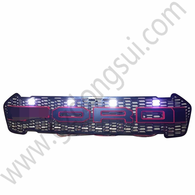 Pickup 4X4 ABS Plastic Front Grill for Ranger T7