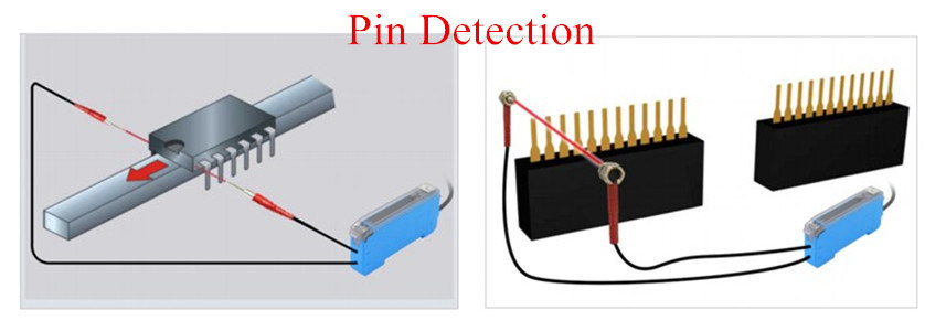 35mm Matrix Type Fiber Optic Sensors Manufacturer Presence Detection Sensor