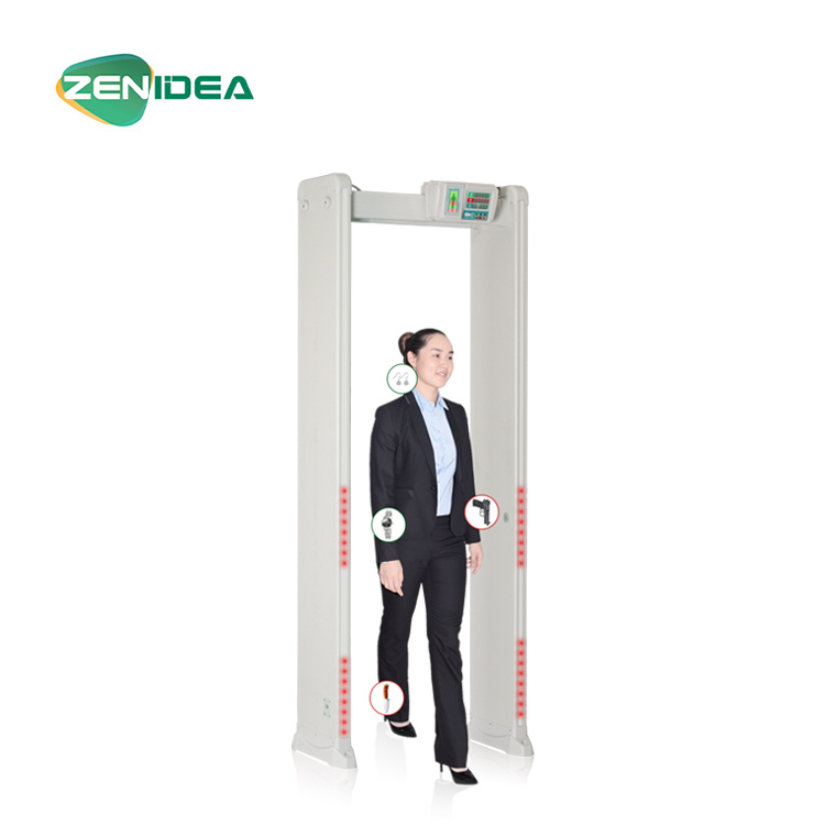 2020 Human Body Measurement Scanner Walk Through Metal Detector Door