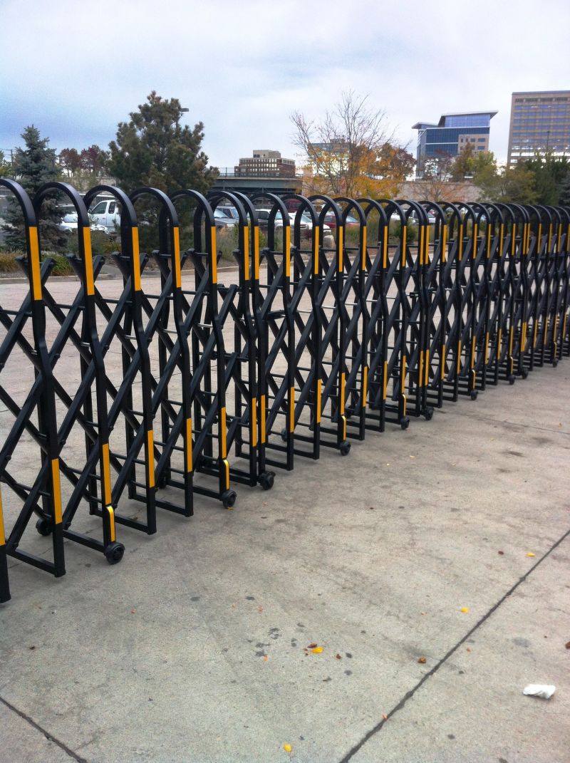 Aluminium Safety Crowd Control Barrier Gate for Tube