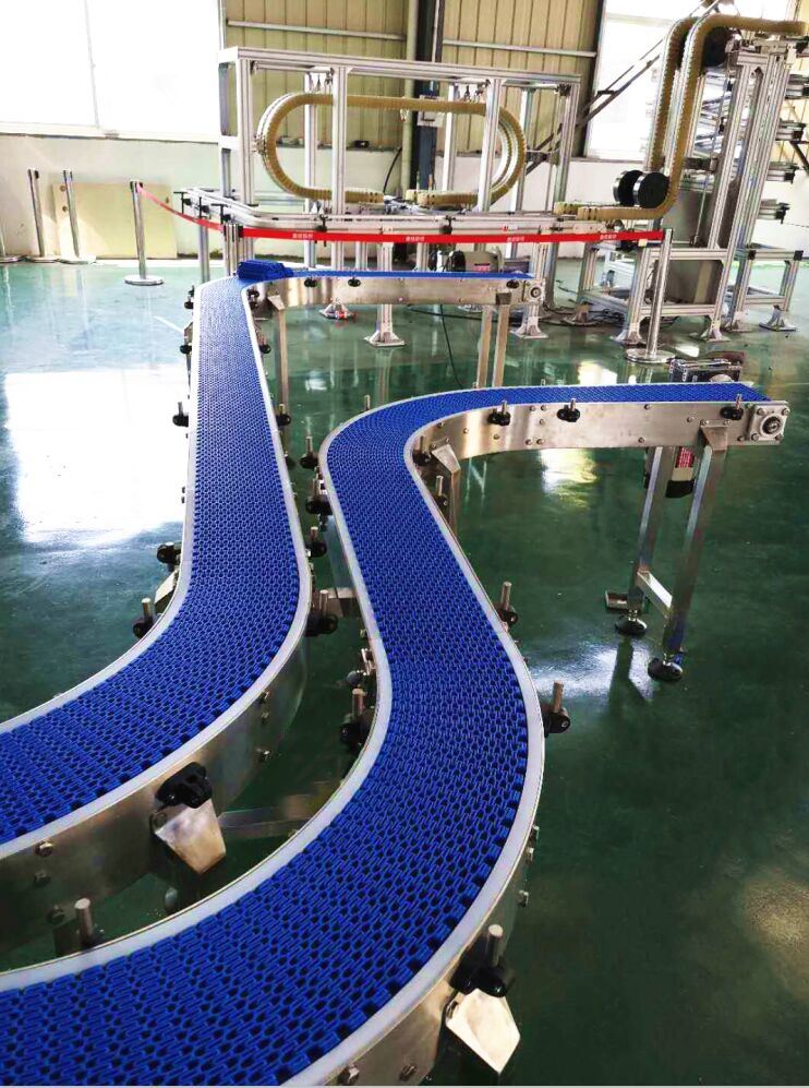 Material Handling Equipment Conveyor Systems Conveyor Plastic Modular Belt Conveyor