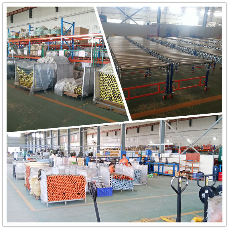 Roller Conveyor for End of Production Line Package Handling Solution