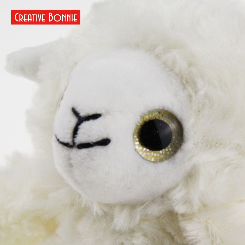 White Llama with Long Arms and Pellets Plush Toys