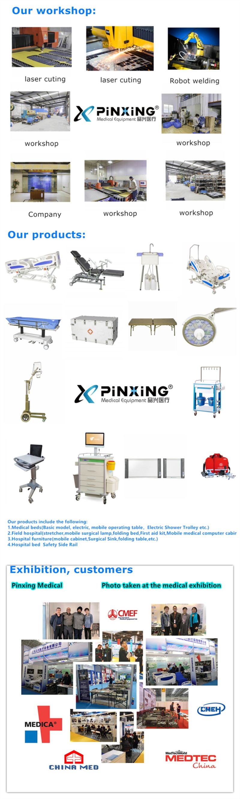 Sales Medical Equipments Hand Control Surgical Operating Table for Various Surgeries