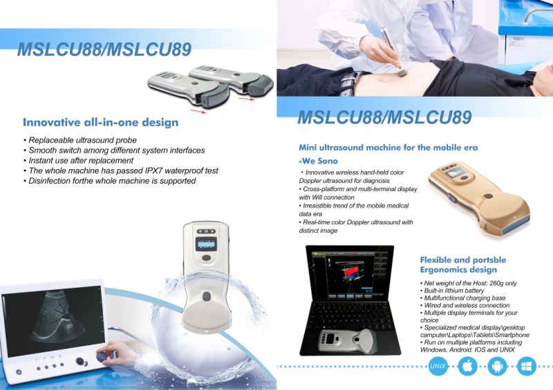 Newest Medical Equipment WiFi Handheld Pocket Ultrasound Scanner for Sale
