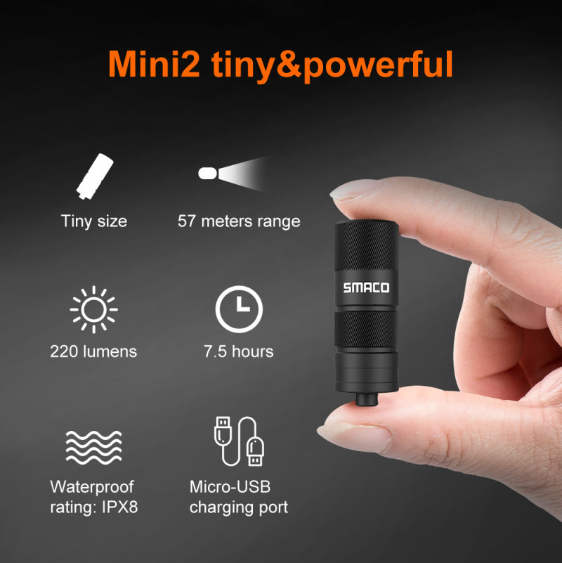 Pocket Compact Mini&Powerful Torch Flashlight LED Flashlight