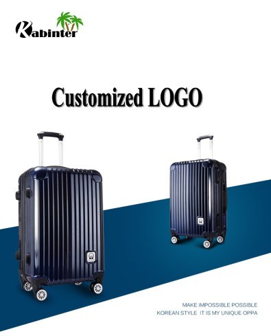 Colorful Trolley Luggage 20" Luggage Bag Travel Luggage Suitcase
