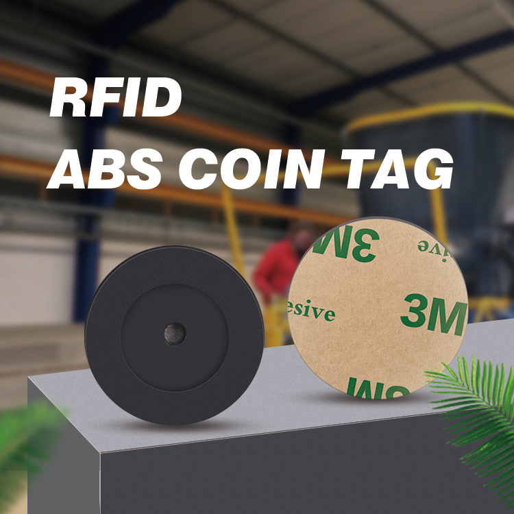 ABS RFID Coin Tag/Patrol Tag/Disc Tag for Asset Management