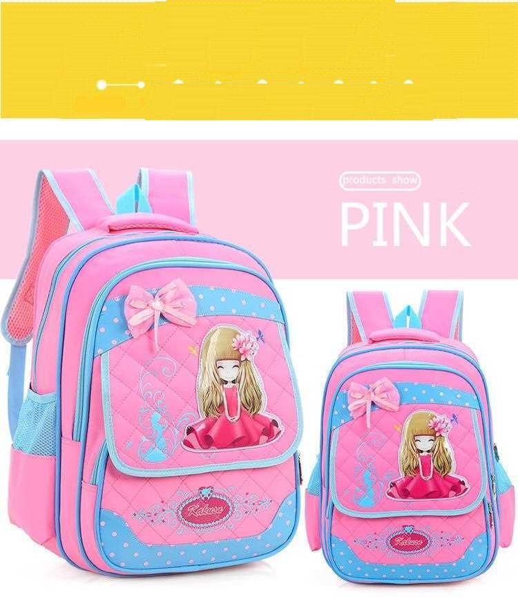 Kids Cartoon Shoulder Bags Children Princess Students Bags Shool Backpack Bags