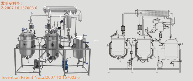 Plant Extractor for Process Verification in Pilot Production for Laboratory Testing