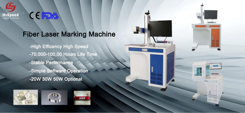 Metal Nameplate Etching Machine for Logo Marking Fiber Laser Galvo Scan Marking System