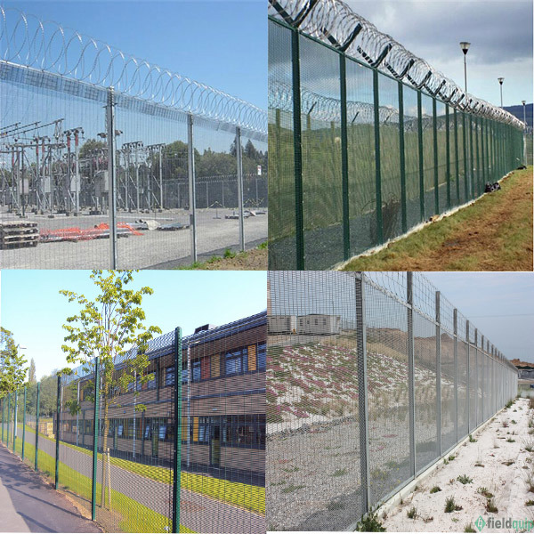 High Security Welded 358 Anti Climb Fence for Prison/Airport