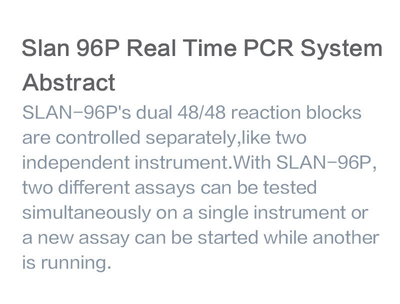PCR Detection System 96 Channels Rna Analysize Machine