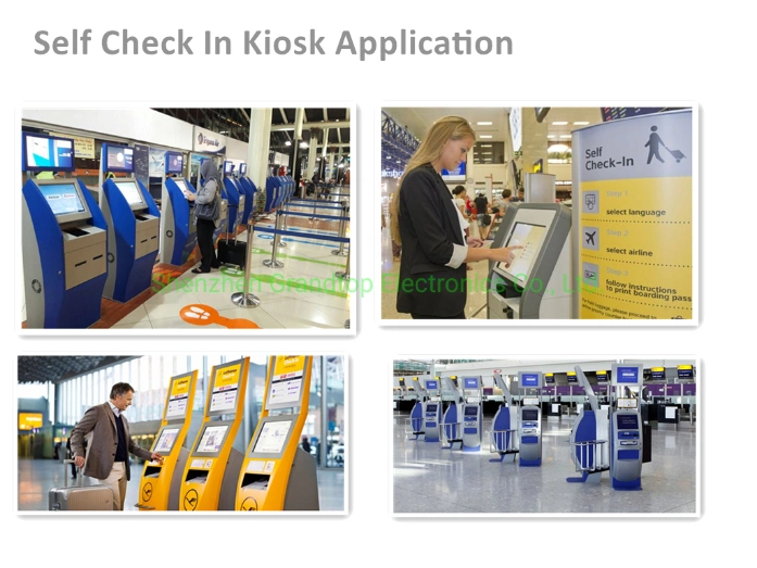 Customized OEM Self Check in Kiosk for Airport and Hotel