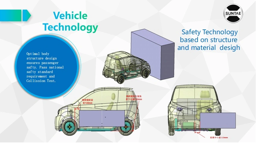 S23 Electric Logistic Car, Cargo Box, Cargo Van, Cargo Container, Cargo Pickup, Lead-Acid Battery Version