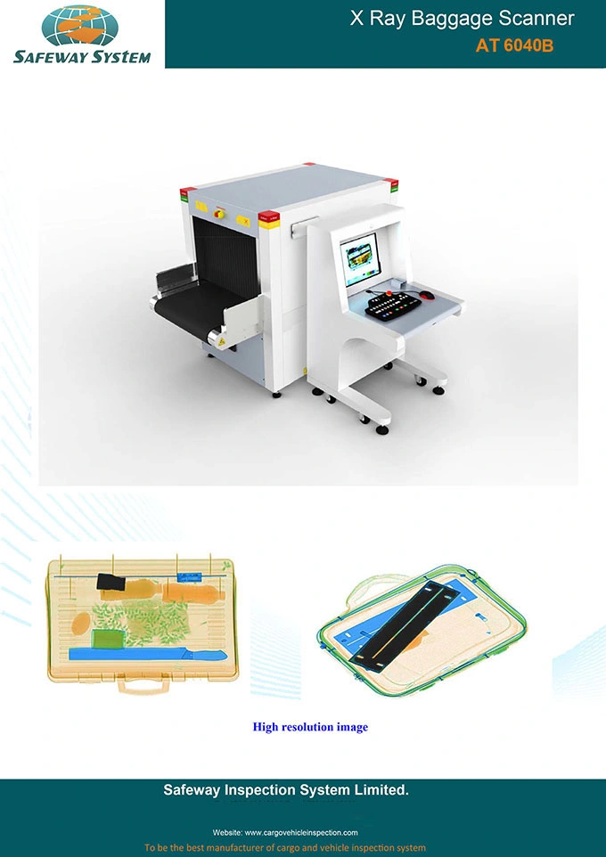 At6040 X Ray Introscope Baggage Scanner - FDA & Ce Approved-Biggest Factory
