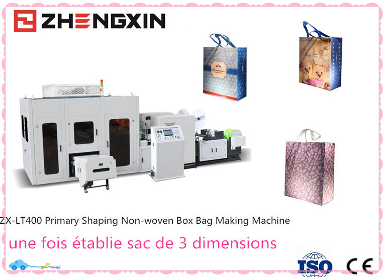 Primary Shaping Non-Woven 3 Dimensional Bag Machine Zx-Lt400