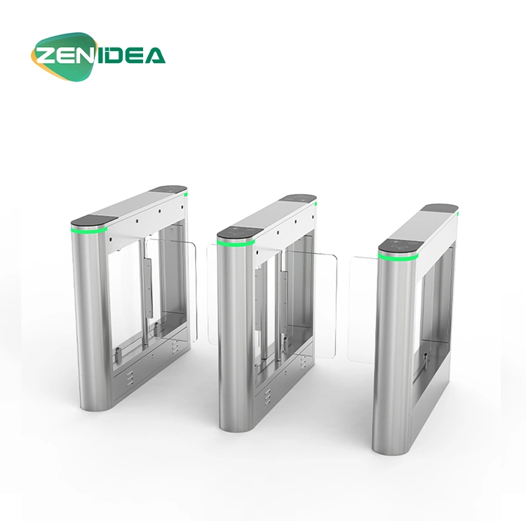 High Security System Swing Barrier Turnstile Gate Face Recognition Device Access Control Turnstile for Airports