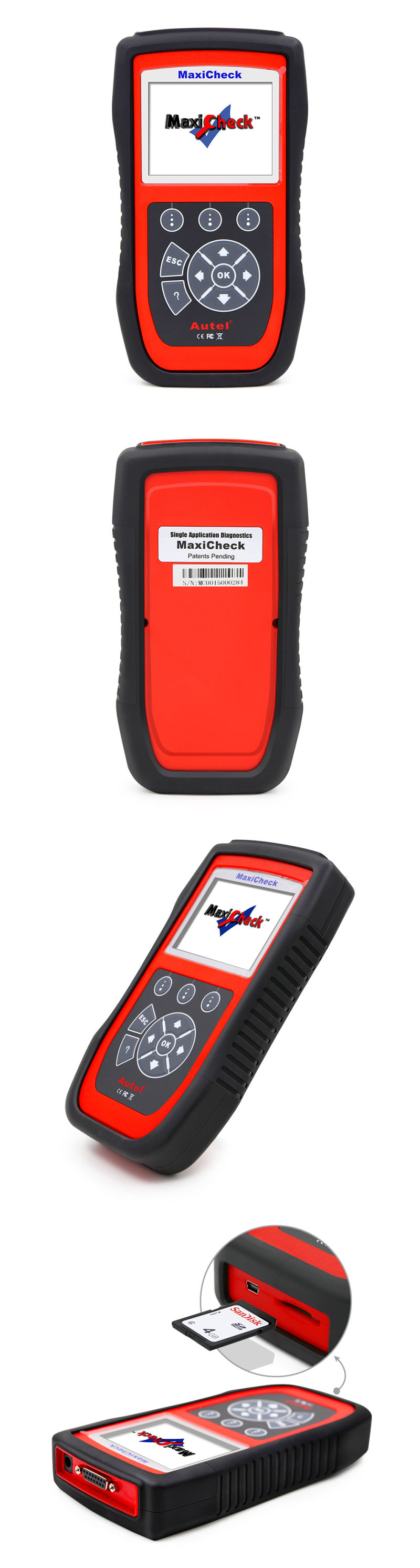 Autel Maxicheck Diagnostic Tool Scanner Coder Reader Epb Auto Scanner Automotivo Car Diagnostic