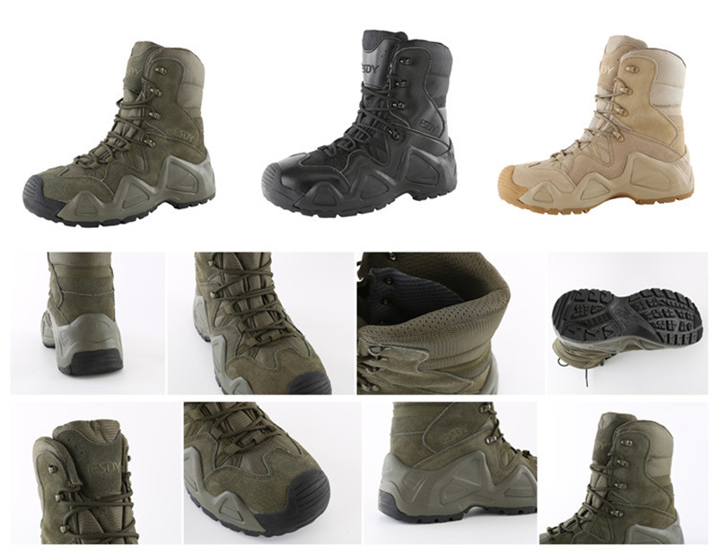 Military and Police Standards Military Ranger Leather Boots
