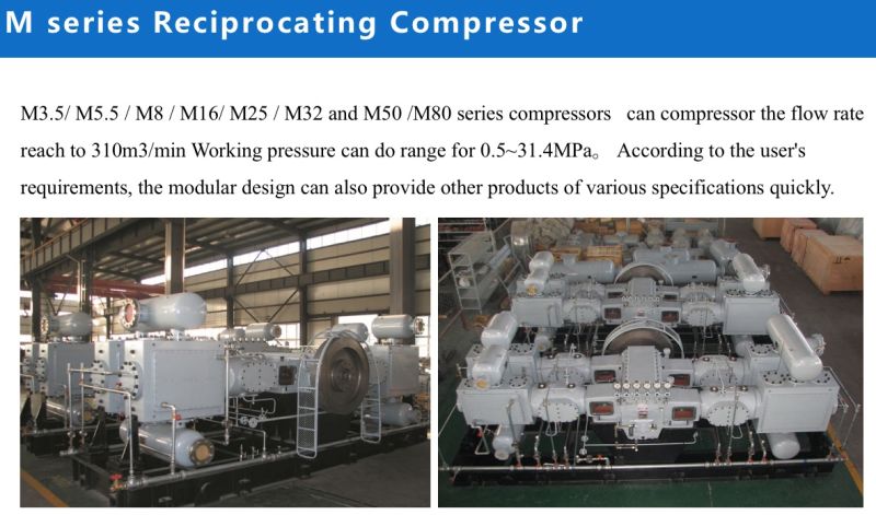 High Pressure High Flow Best Quality Reciprocating Compressor