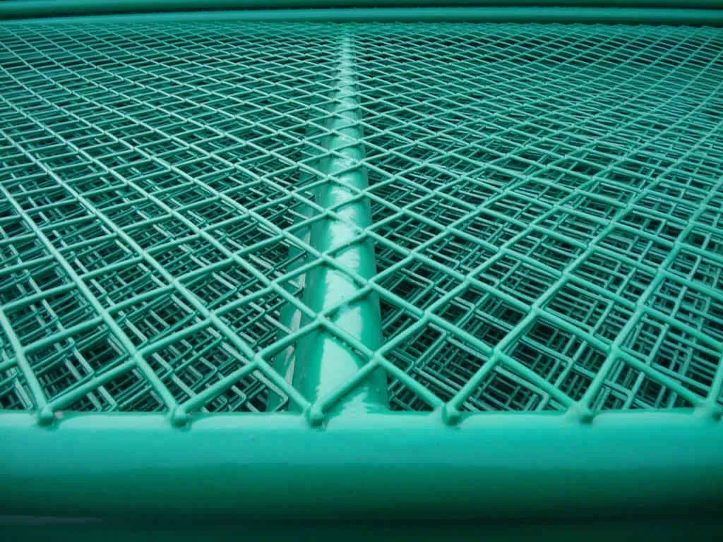 3D Curvy PVC Coated Welded Wire Mesh Fence/Metal Security Fence Panels for Airport