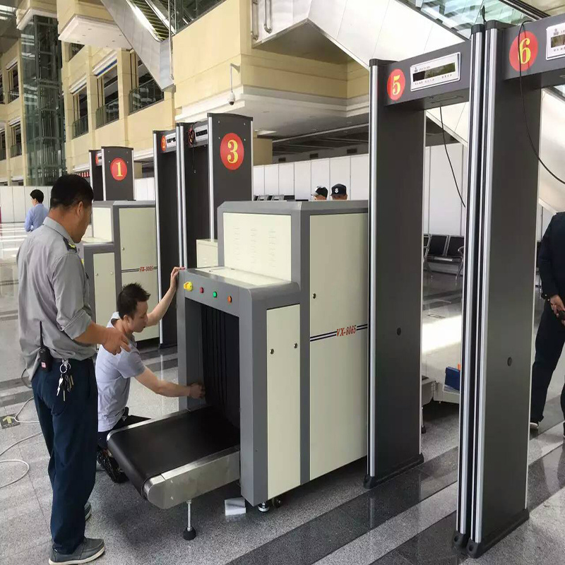 Safety Conveyor Max Load X Ray Baggage Scanner Machine