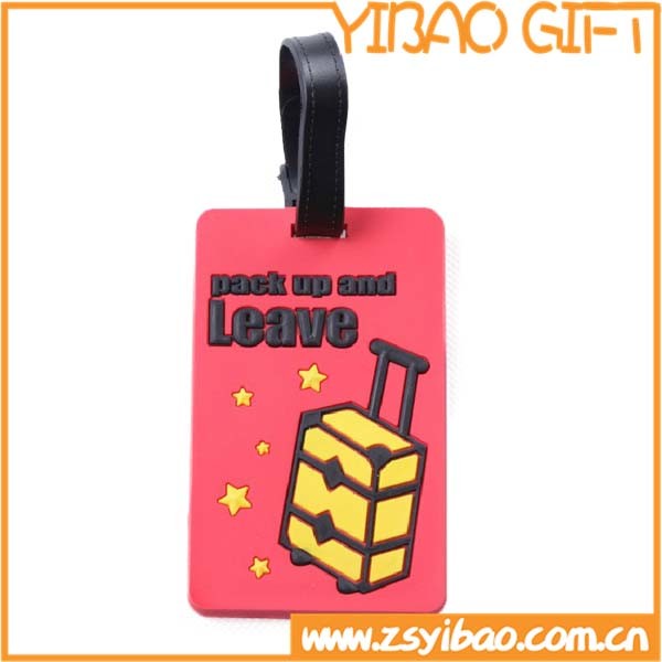 Factory Price PVC Luggage Baggage Tag for Advertising Gift (YB-t-008)
