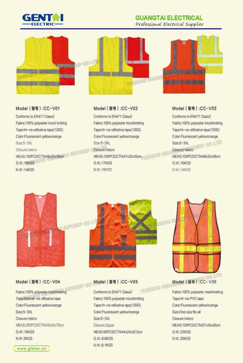 Latest Reflective Safety Clothing Airport Safety Vest for Traffic