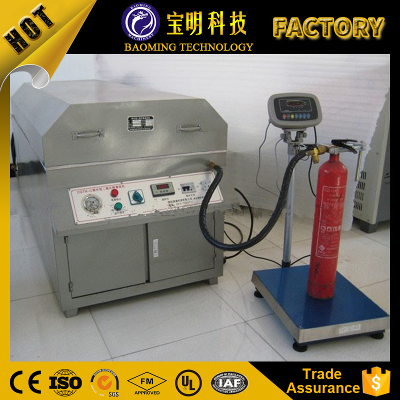 Efficiency and Security Semiautomatic Fire Extinguisher CO2 Filling Machine